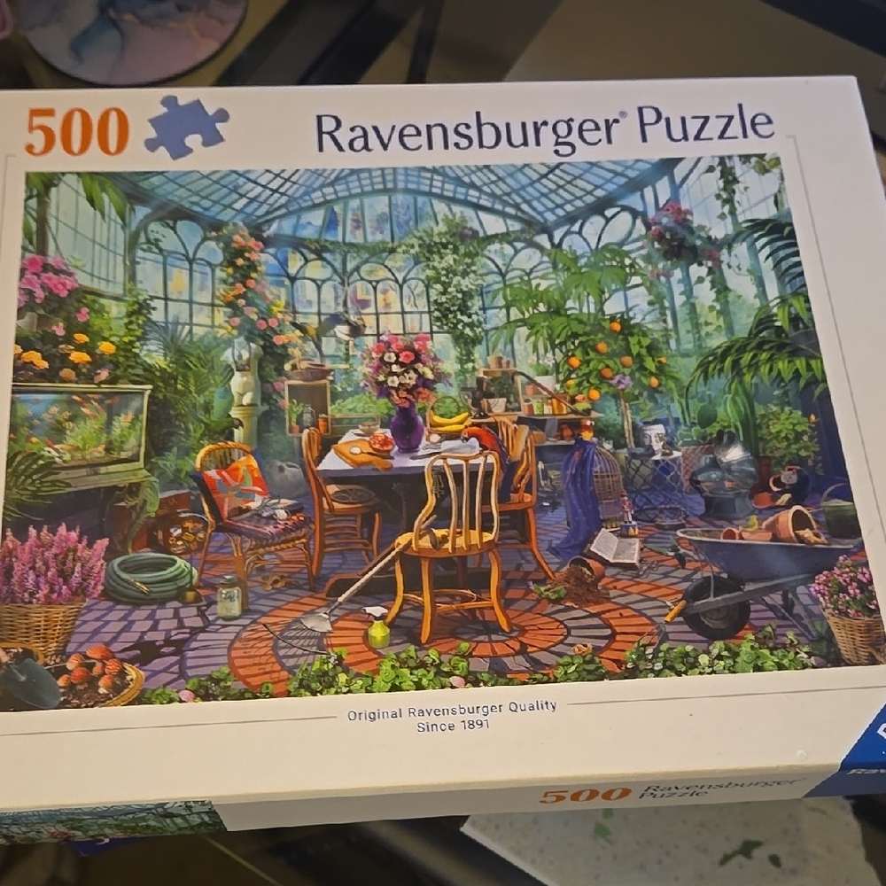 Ravensburger Garden Conservatory Puzzle - 500 Pieces